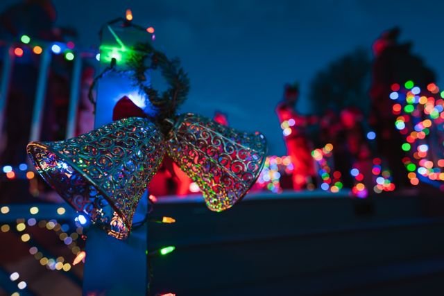 Christmas parade promotional appearance