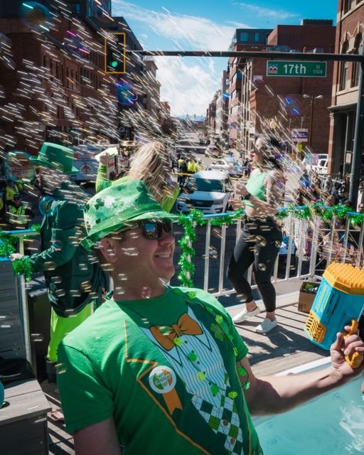 Denver St. Patrick’s Day Parade promotional appearance