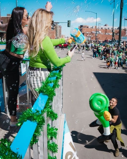 Denver St. Patrick’s Day Parade promotional appearance