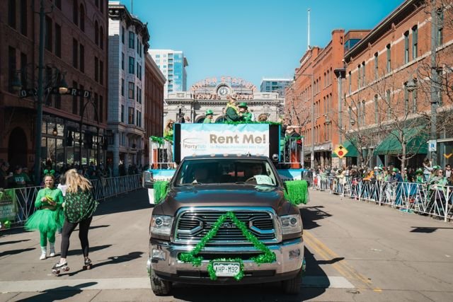 Denver St. Patrick’s Day Parade promotional appearance